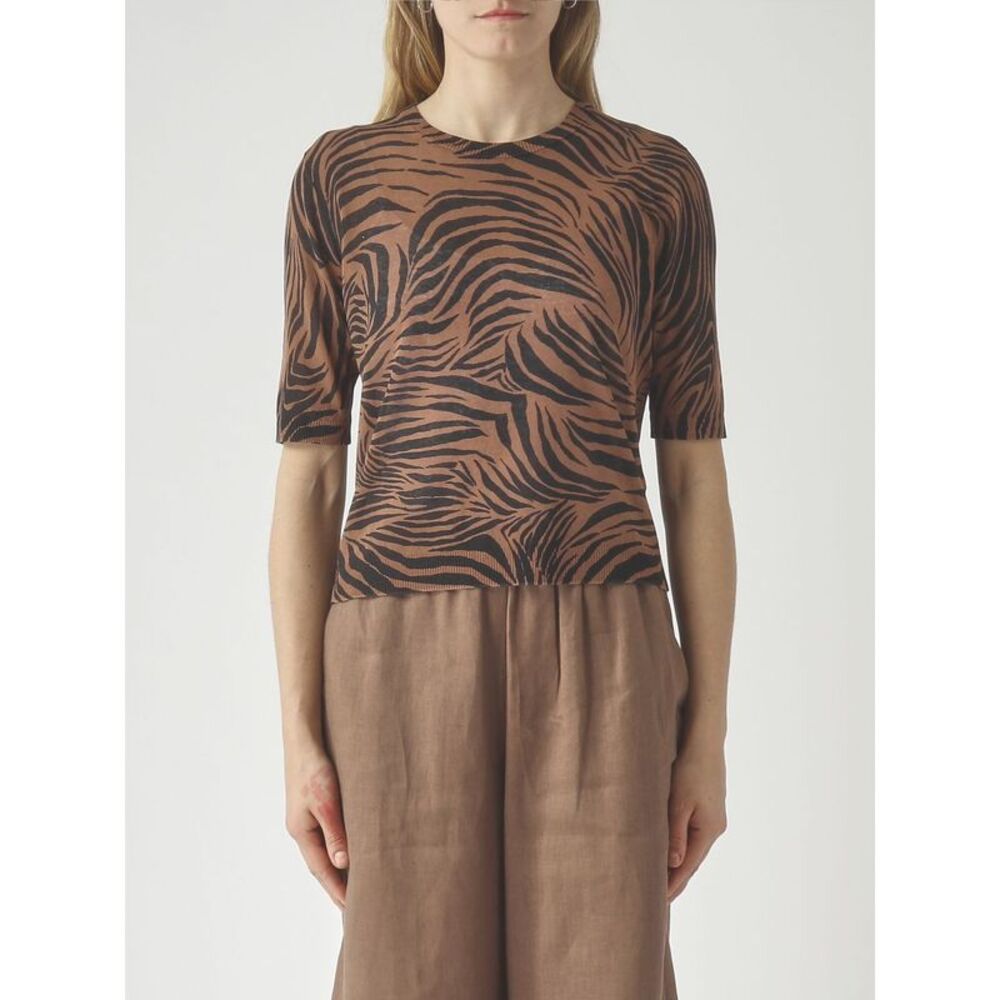 Max Mara Studio Sweater Woman Brown